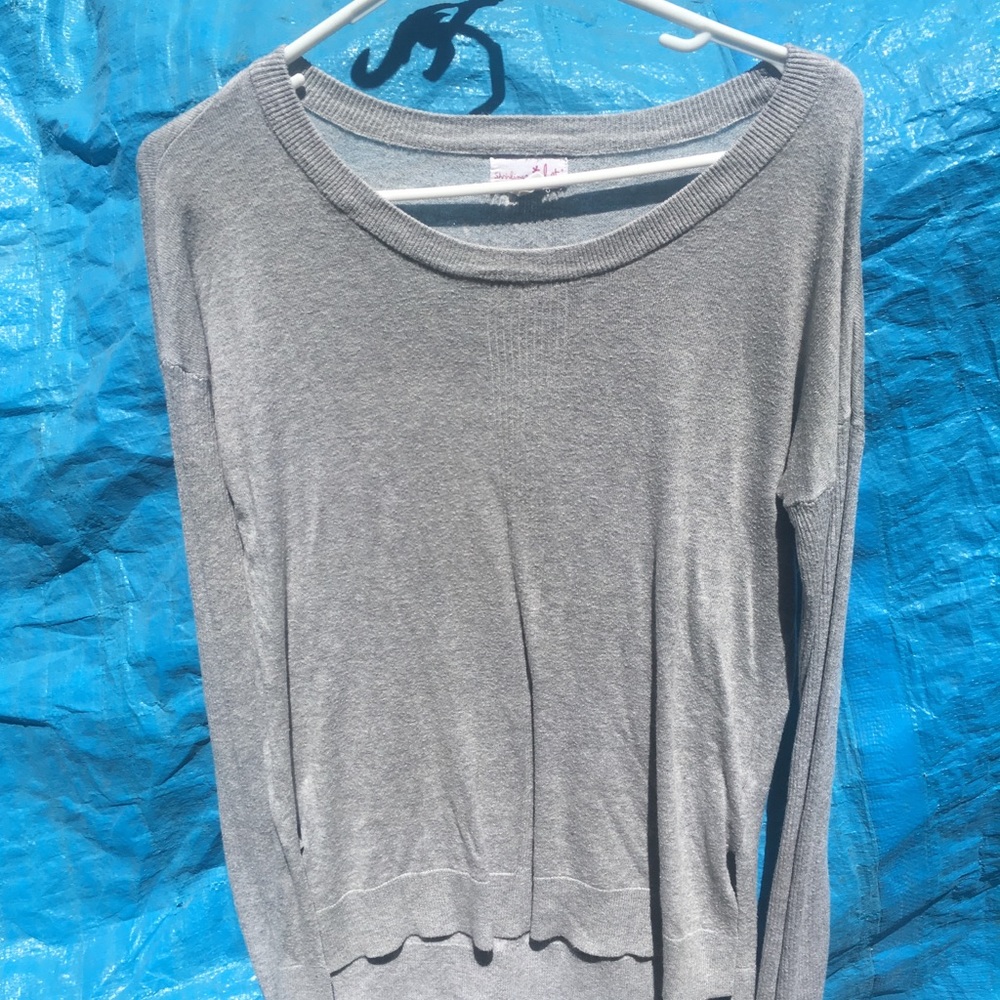 Shrinking violet long sleeve shirt